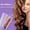Pink, variant on French Egg Roll Curling Iron, 32mm Adjustable Temperature, Ceramic Big Waves Hair Crimper for Perfect Waves, Rommantic