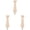 Khaki(3PCS), variant on Wooden Shaker Pegs 2.7 Inch,Pack Of 1 Wooden Wall Hooks,Wood Hooks For Hanging Shaker Peg Rail And DIY Coat/Hat/Towel Hook,Wall Mounted Peg Board Organizer For Home And Bathroom,Peg Hooks For Wall