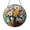 Acrylic 3.5 Inch, variant on Flower Vase Window Decor – Stained Glass Style Hanging Art1601