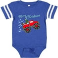 thumbnail image 3 of Inktastic Merry Christmas- Santa Drives a Monster Truck Boys or Girls Baby Bodysuit, 3 of 5