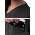 thumbnail image 4 of Adar Pro Scrubs For Women - Tailored Peplum Scrub Top, 4 of 6