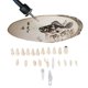 thumbnail image 1 of Herramienta para quemar madera kit de cabezales de soldador eléctrico de 22 piezas ANGGREK  Otros, 1 of 8