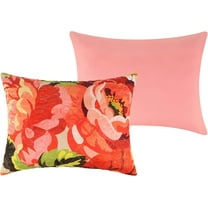 Greenland Home Fashions Senna Boho Floral Quilted Pillow Sham, King-20x36