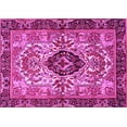 thumbnail image 1 of Ahgly Company Indoor Rectangle Persian Pink Traditional Area Rugs, 2' x 5', 1 of 4