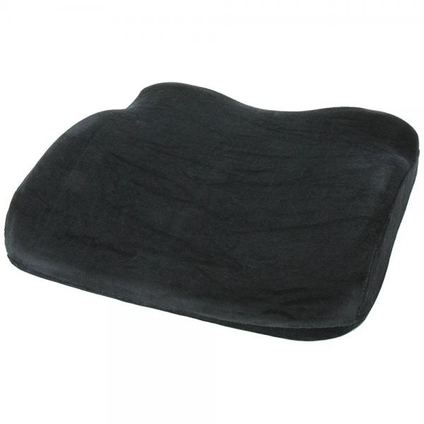 ObusForme Black SitBack DualPurpose Cushion High Density Molded