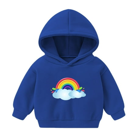 

Ganfancp Kids Stylish Long Sleeve Printed T-Shirt & Hoodie Set Cotton Blend Unisex for Boys & Girls Sizes 1-8 Years Comfortable & Fashionable Deals Of The Day