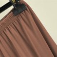 thumbnail image 5 of Pxiakgy Women's Solid Pajama Shorts Soft Lounge Sleep Shorts Summer Shorts for Women Pajama Shorts Women Summer Women's Large Sized High Waisted Loose and Wide Leg Casual Shorts Khaki Xl, 5 of 6