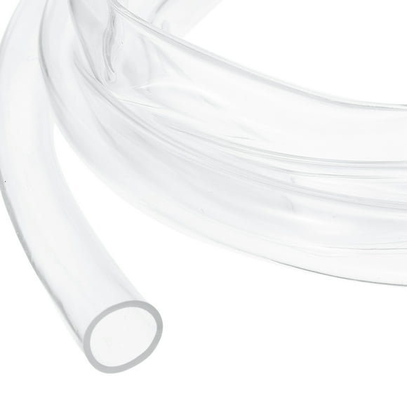 Uxcell Clear Tubing, 16mm ID x 20mm OD - 8.5ft Tube Lightweight Vinyl Hose, Transparent Flexible Plastic Water Tubing for Air Oil Water Transfer Aquarium Irrigation