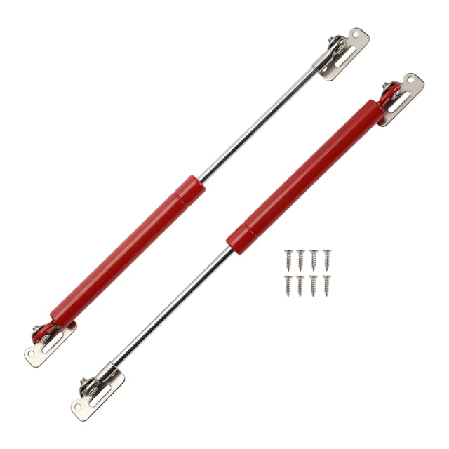 Unique Bargains 2 Ensembles de Supports de Levage 11lb/50N/5kg 12 Pouces/285mm Rouges pour Voiture Camion RV Bateau