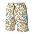 thumbnail image 5 of Naloa Simple Drawing Men's Beach Shorts, Surfing shorts, Swim trunks, Quick Dry Swim Trunks for Surfing Beach Fun - X-Large, 5 of 9