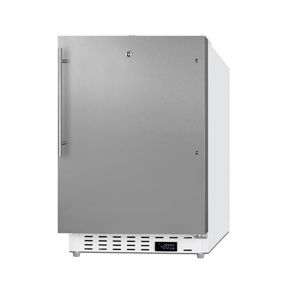 Accucold ADA305AFSSHVLHD 20" Built-In Undercounter Medical Freezer, 2.47 Cu. Ft., Steel Door/Handle