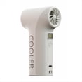 thumbnail image 1 of Mini Ventilador Turbo de Mano con Pantalla Digital Ajustable de 5 Velocidades, Ventilador Eléctrico Portátil para Exteriores, Color Gris., 1 of 8