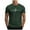 Army Green, variant on VBTAPA Mens Heartbeat Print T-shirts Trendy Casual Short Sleeve Round Neck Tees Lightweight Gym Workout Shirts on Sale Black XL