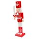 thumbnail image 1 of Cascanueces de madera de pie de 9,84'' de alto para manualidades, figuras de cascanueces navideños para Rojo, 1 of 9