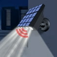 thumbnail image 2 of Fiudx Aplique Solar de Pared para Exterior, Led con Sensor de Movimiento, Resistente Al Agua Ip65, Dos Modos de Iluminación, Decoración para Jardín, Fácil Instalación, Ahorro de Energía, Tamaño 13,4, 2 of 7