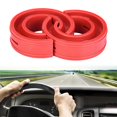 thumbnail image 2 of Noref 2pc Red Car Shock Absorber Buffer Spring Bumper Cushion Type A-F, 2pc Shock Absorber, Car Shock Absorber, 2 of 8