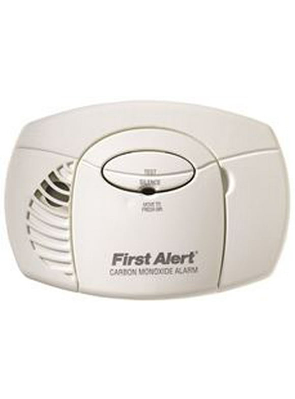 First Alert Carbon Monoxide Detectors in Manual Shelves Office