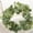 Green, variant on MERILER Artificial Rattan Wreath Decoration - Lifelike Green Leaves for Home Interior Accent, Easy Maintenance, Perfect Gift Idea