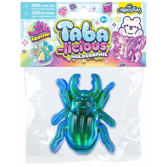 Taba-Licious Holographic Bug Squeeze Toy