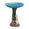 thumbnail image 1 of Bain d'Oiseaux en Résine Polyresine Antique pour Jardin Maison Cour, 1 of 9