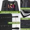 thumbnail image 3 of Bolsa Enrollable De Lona Para Herramientas, Organizador De Herramientas Compacto Impermeable Con 22 Bolsillos De Almacenamiento, Para Mecánicos, Chefs De Campamento Y Carpinteros, 3 of 7