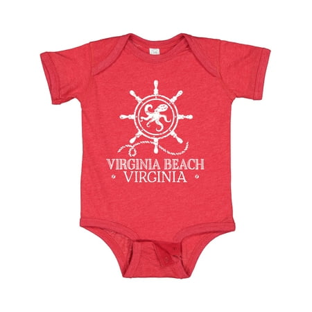 

Inktastic Virginia Beach VA Nautical Gift Baby Boy or Baby Girl Bodysuit