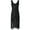 Black, variant on Qiopertar 1920s Vintage Sequin Dress for Women Retro Fringe Cocktail Party Short Dress Sleeveless V Neck Elegant Evening Gown, White M