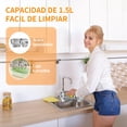 thumbnail image 3 of KIROGILY Bento Box para Adultos de 2400 ml, Pr&aacute;ctica Lunch Box de 3 Capas, Toppers para Lunch Prueba Fugas. Fiambrera Incluye Vajilla y Bolsa para el Almuerzo, Apto para Salir y Trabajar, 3 of 7