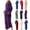 YPR1-Blue, variant on Meichang Women's Robe Winter Plush Long Sleeve Shawl Collar Fleece Bathrobe Soft Fuzzy Fluffy Cozy Long Robe with Belt