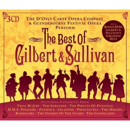 Best Of Gilbert & Sullivan (CD) (Includes DVD) (Gilbert O Sullivan The Best Of Gilbert O Sullivan)
