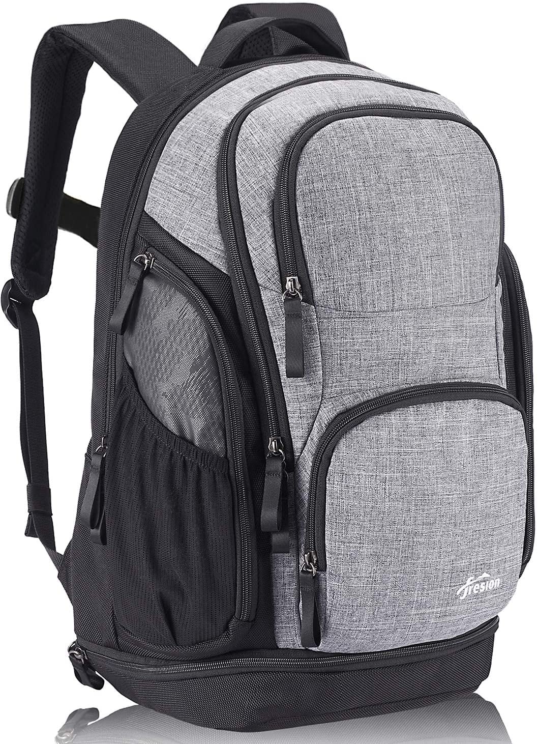 men's backpack with shoe compartment