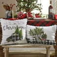 thumbnail image 2 of Park Designs Winter Pines Printed 12" X 20" Pillow Cover, 2 of 5