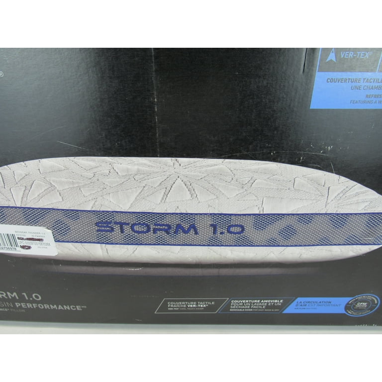 BedGear Thunder Storm 1.0 Performance ONE Standard Pillow Walmart