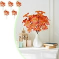 thumbnail image 1 of Feltree Home Decorations 5 PCS Fall Decor Artificial Silk Maple Leaves Branches Fall Stems Faux Maple Leaves for Wedding Bouquet Table, 1 of 7