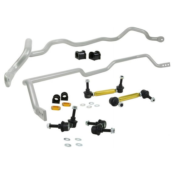 Whiteline Front (26mm) and Rear (24mm) Swaybar Kit; fits Mitsubishi Lancer 03-06 Fits select: 2003,2005-2006 MITSUBISHI LANCER EVOLUTION
