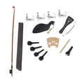 thumbnail image 3 of Runquan Kit d'Accessoires pour Violon, Tuner Fin, Accessoire de Remplacement pour Instruments de Musique, Repose-Tête pour Spectacle en Direct, 3 of 8