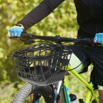 LOLIPPYY Front Basket for Bicycle Plastic Assorted Color 1Pcs