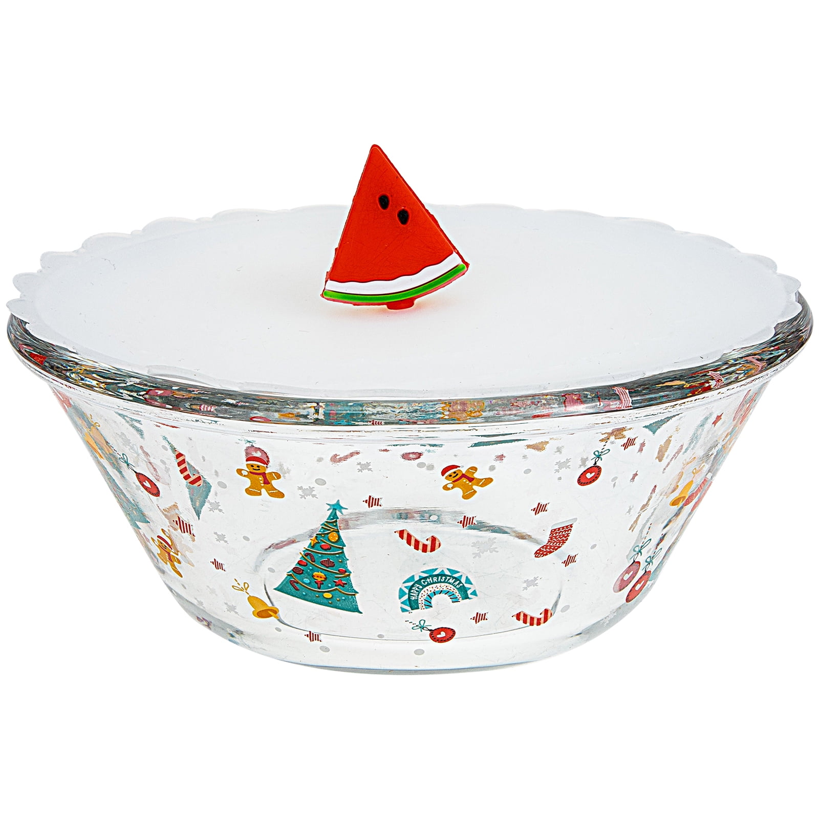 HOMEMAXS 1 Set Glass Salad Bowl Ice Cream Bowl Clear Dessert Bowl Fruit