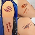 thumbnail image 2 of Qianli 9 Halloween Scars Horror Tattoo Stickers, 2 of 4