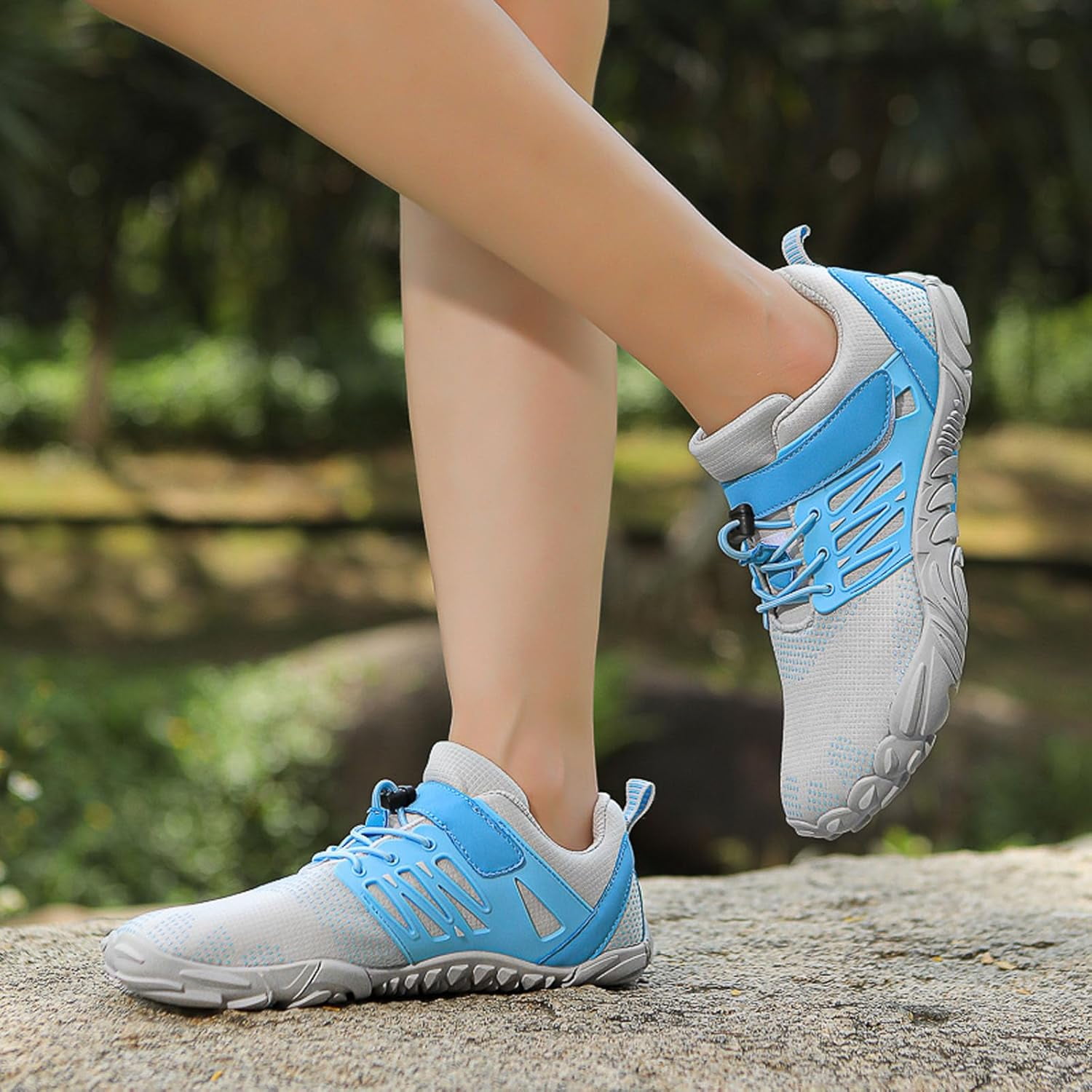 Women's Men’s Barefoot Hiking Shoes Minimalist Trail Running Sneakers Zero Drop Sole Wide Toe Box Parkour Trekking Workout Footwear