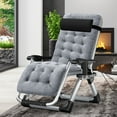 Slsy XL Zero Gravity Chair, Oversized XL Folding Reclining Lounge Chair