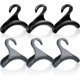 thumbnail image 1 of Ganchos para bolsos de acrílico, perchero para ropa, bolso de mano, armario, mochila, bolso de mano (negro, gris, 6 unidades), 1 of 5