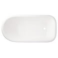 thumbnail image 2 of Heritage 60 Inch Cast Iron Classic Clawfoot Tub - Wall Faucet Drillings, 2 of 2