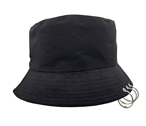 Stylish Unisex Kpop Bucket Hat with Iron Rings Kuwait Ubuy