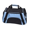 thumbnail image 1 of GROWTH TANK Lightweight Mesh Backpack , Dogs, Cats, Small Animals, Rabbits, Kittens, Outdoor Blue M, 1 of 9
