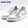 thumbnail image 1 of Ni - ke Air Jordan 1 Mid Stealth Women's Size 12 Men's Size 10.5, 1 of 5
