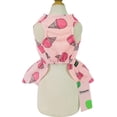 thumbnail image 2 of Fitwarm Cute Polka Dot Ribbon Dog Dress Dog Clothes Cozy Dog Shirt Pet Dress M, 2 of 6