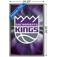 thumbnail image 3 of NBA Sacramento Kings - Logo 16 Wall Poster, 22.375" x 34", Framed, 3 of 5