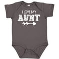 thumbnail image 3 of Inktastic I Love My Aunt with Arrow Boys or Girls Baby Bodysuit, 3 of 5