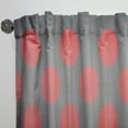 thumbnail image 3 of Designart 'Modern Line and Circle Geometric Pattern' Mid-Century Modern Curtain Panel, 3 of 5